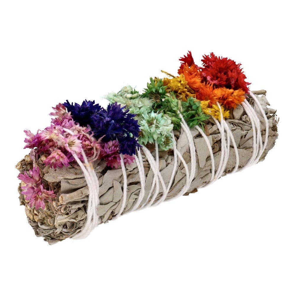 räucherbündel smudge stick weißer salbei königskerze