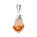 schmuck anhänger citrin amethyst silber