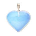 anhänger herz schmuck synthetischer opal 
