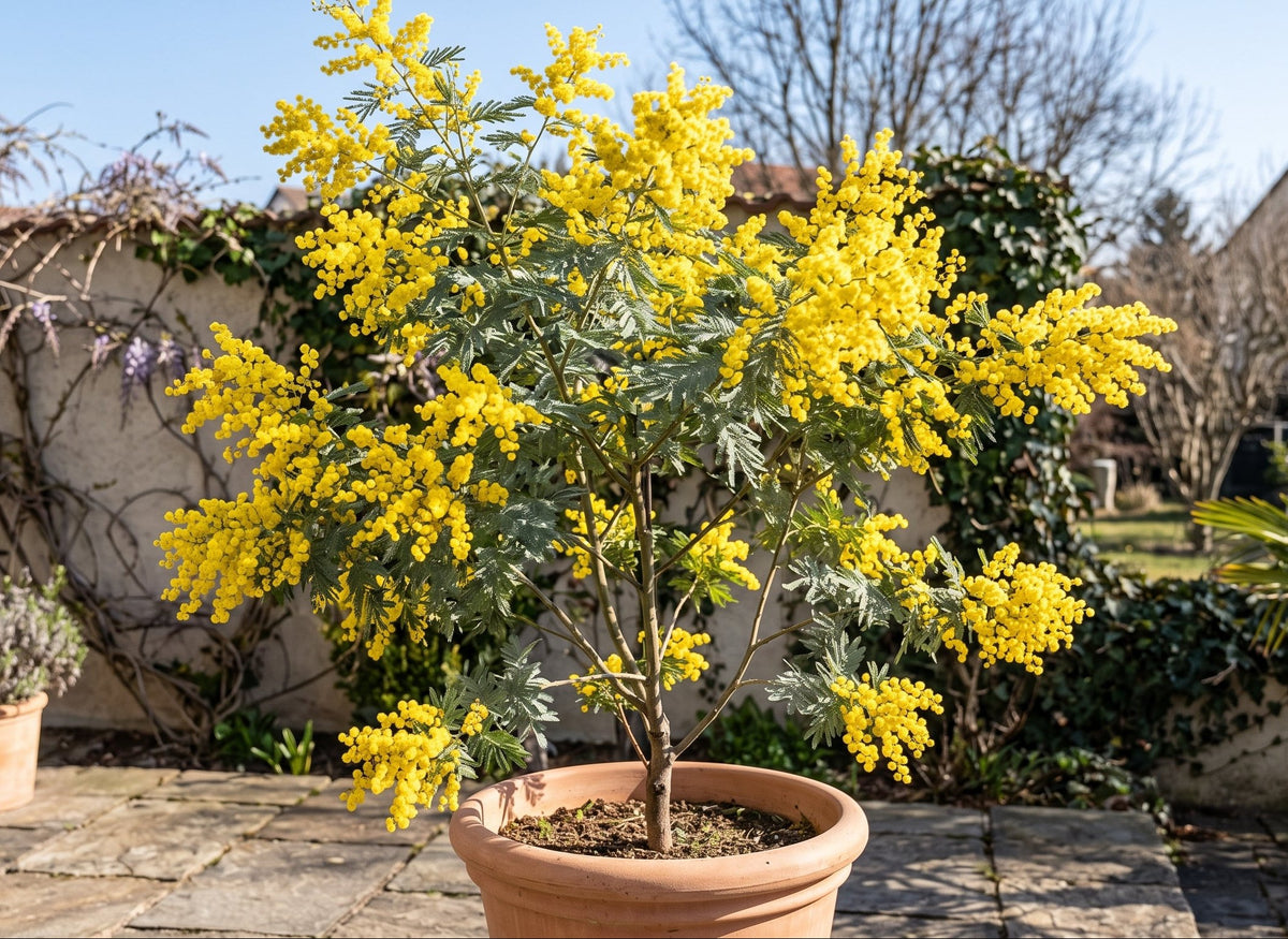 silber-akazie falsche mimose acacia dealbata