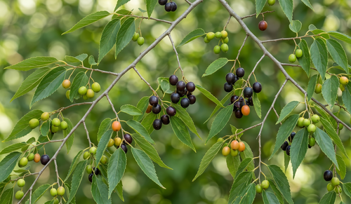 amerikanischer zürgelbaum celtis occidentalis