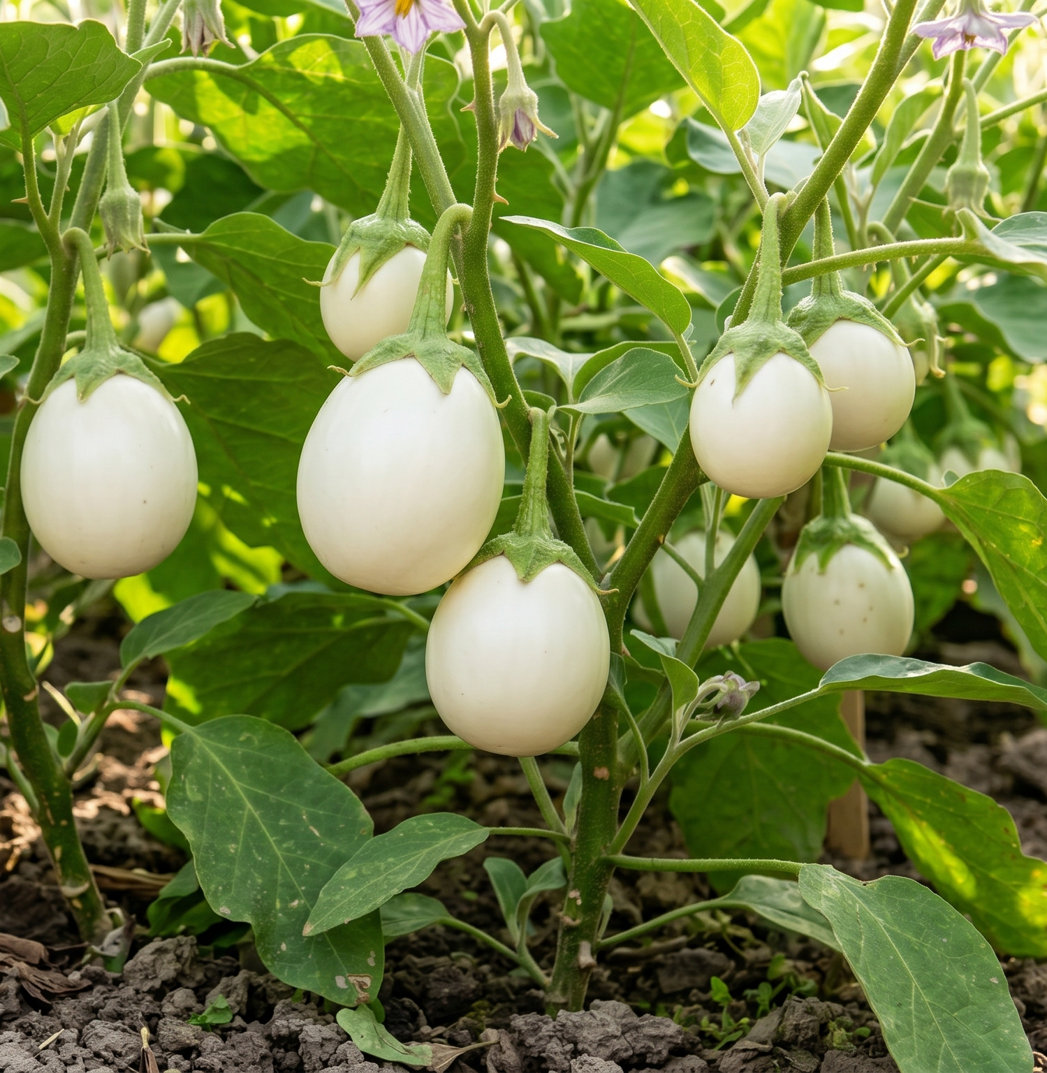eierfrucht aubergine blanche ronde a eof