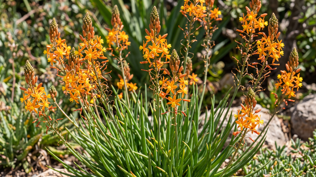bulbine frutescens katzenschwanzpflanze brenngeleepflanze