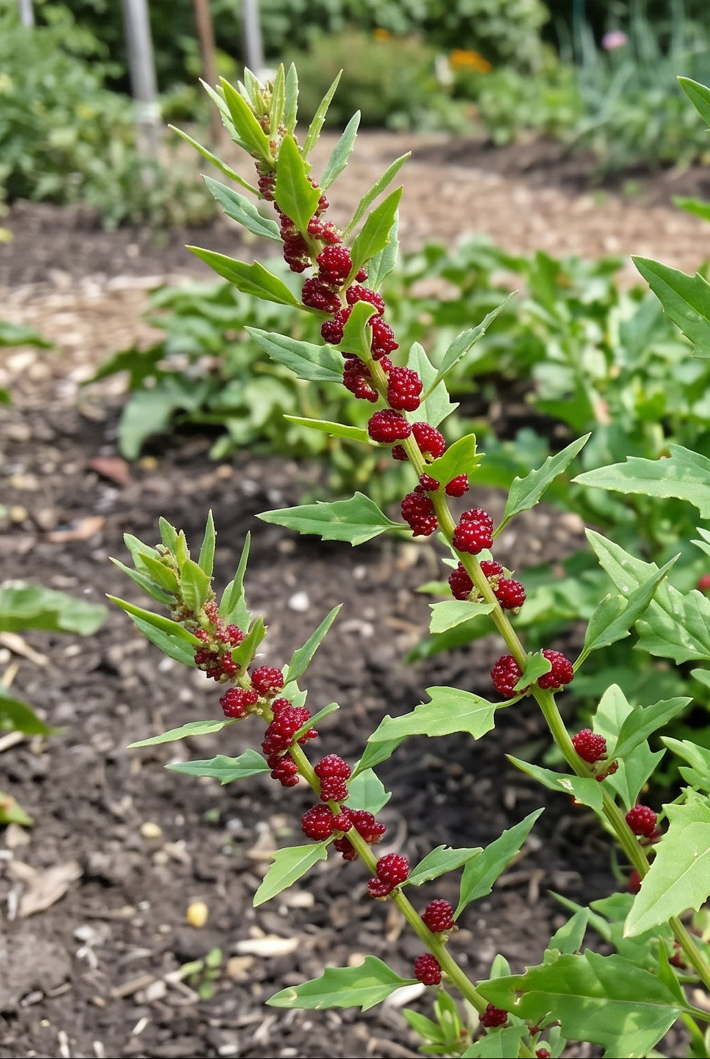 echter erdbeerspinat blitum virgatum