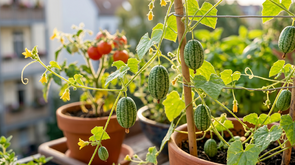 mexikanische minigurke cucamelon melothria scabra