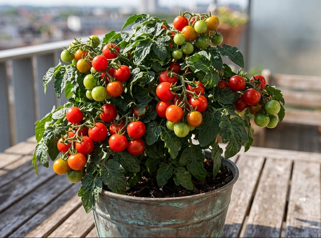 tomate balkontomate cherrytomate cocktailtomate minibel