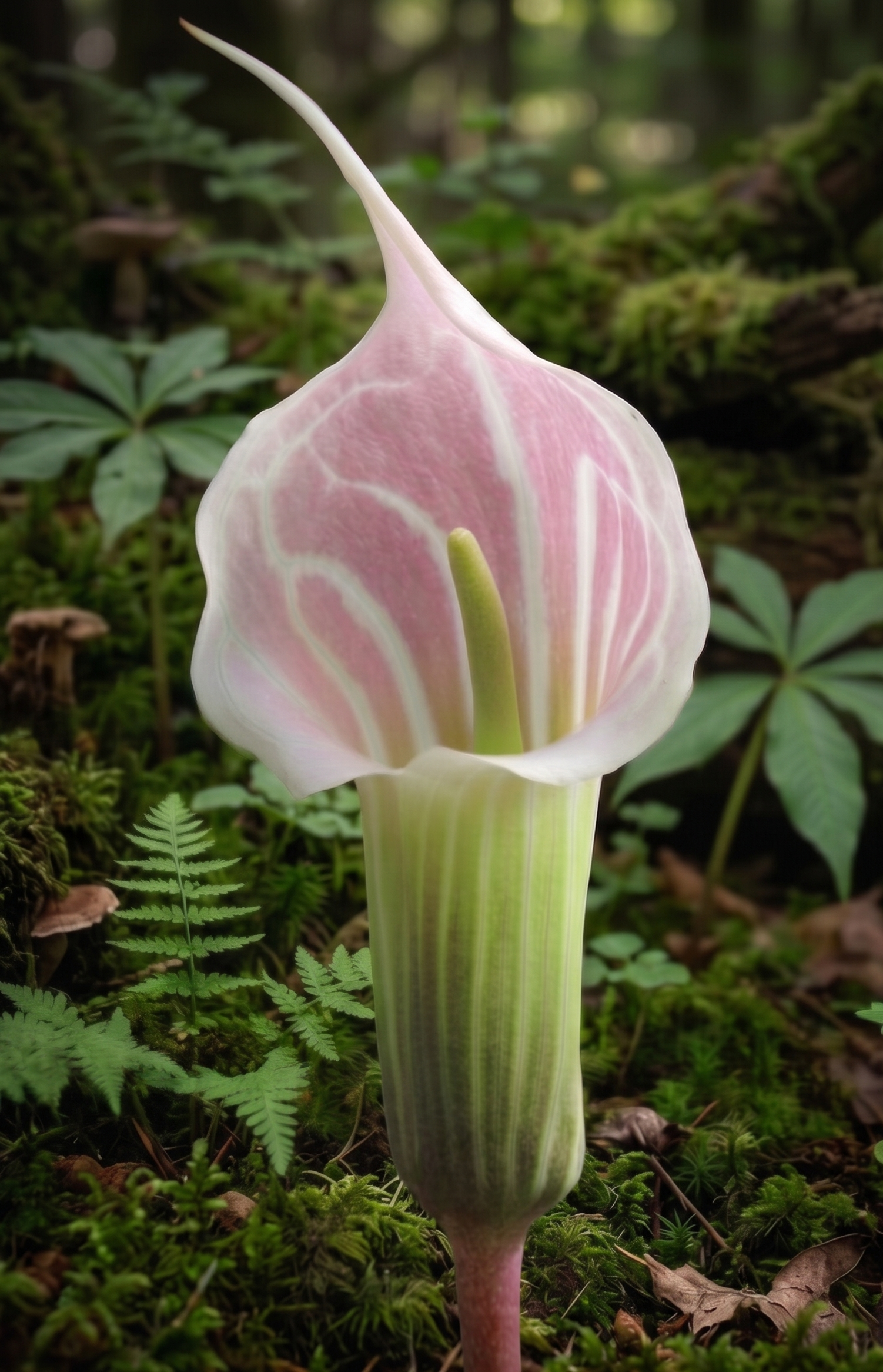 arisaema candidissimum