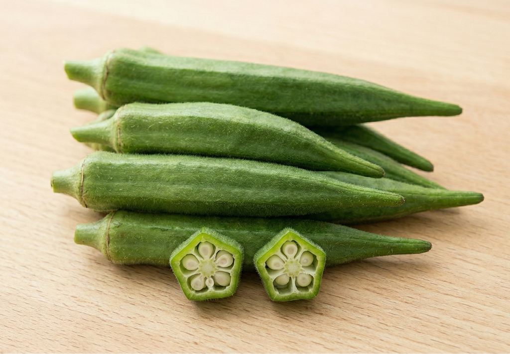 okra abelmoschus sculentus
