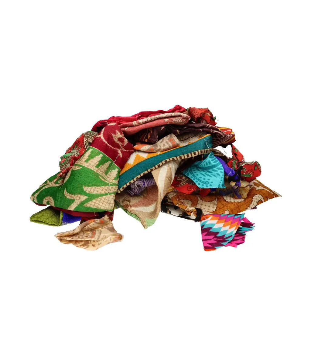 Handgenähte kleine Stofftaschen aus Indien –  Fair Trade - Perfekt als Geschenkverpackung