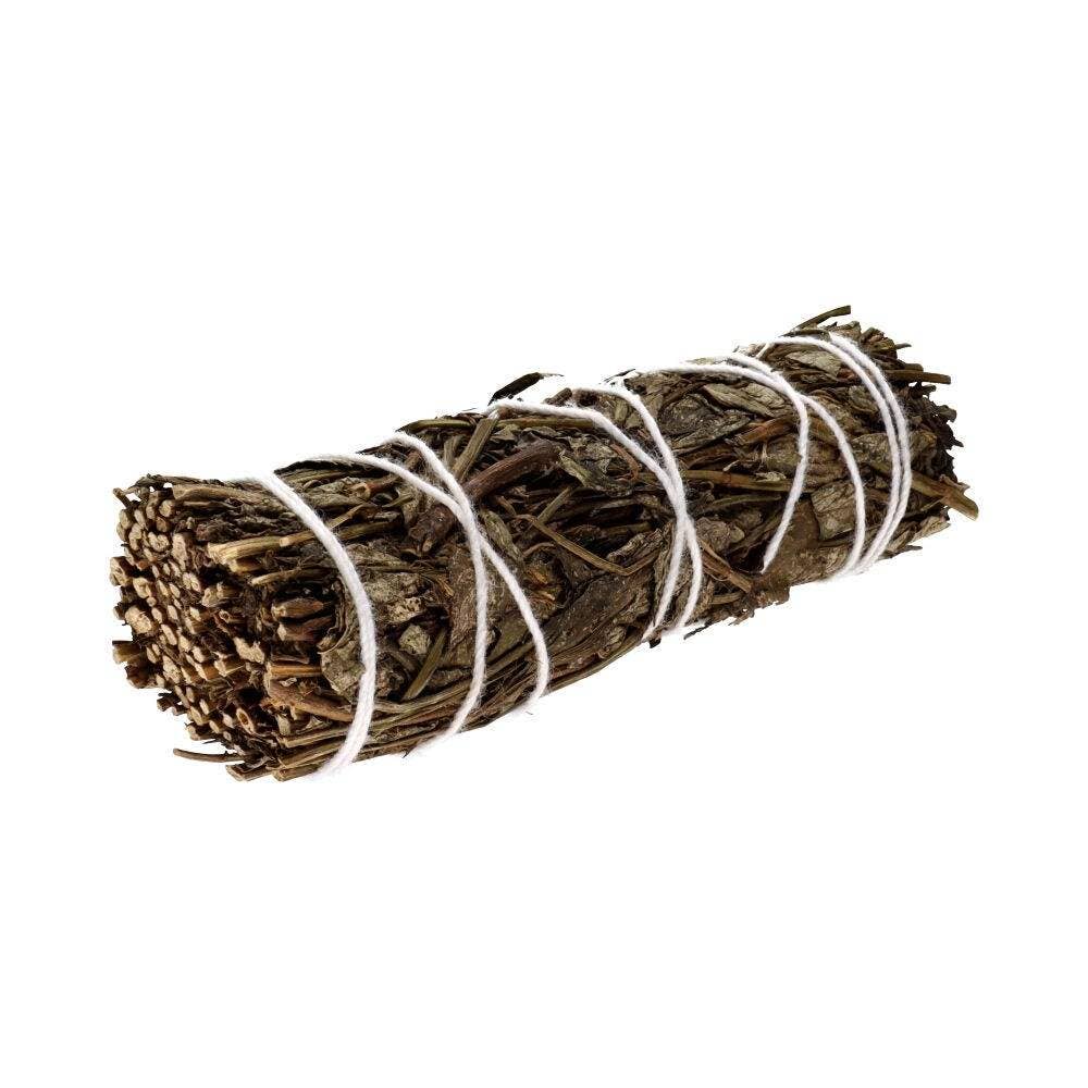 Pęczek do okadzania / smudge stick z Yerba Buena i kadzidłem - „Dobre ziele” zapewniające orzeźwiającą klarowność