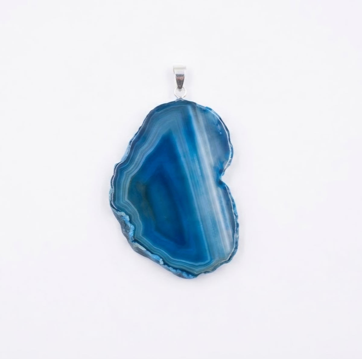 anhänger achat blau