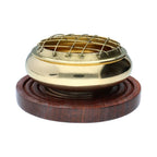 räucherkessel bronze goitter holz räucherwerk incense