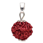 anhänger rudraksha elaeocarpus ganitrus samen tränen shivas silber schmuck