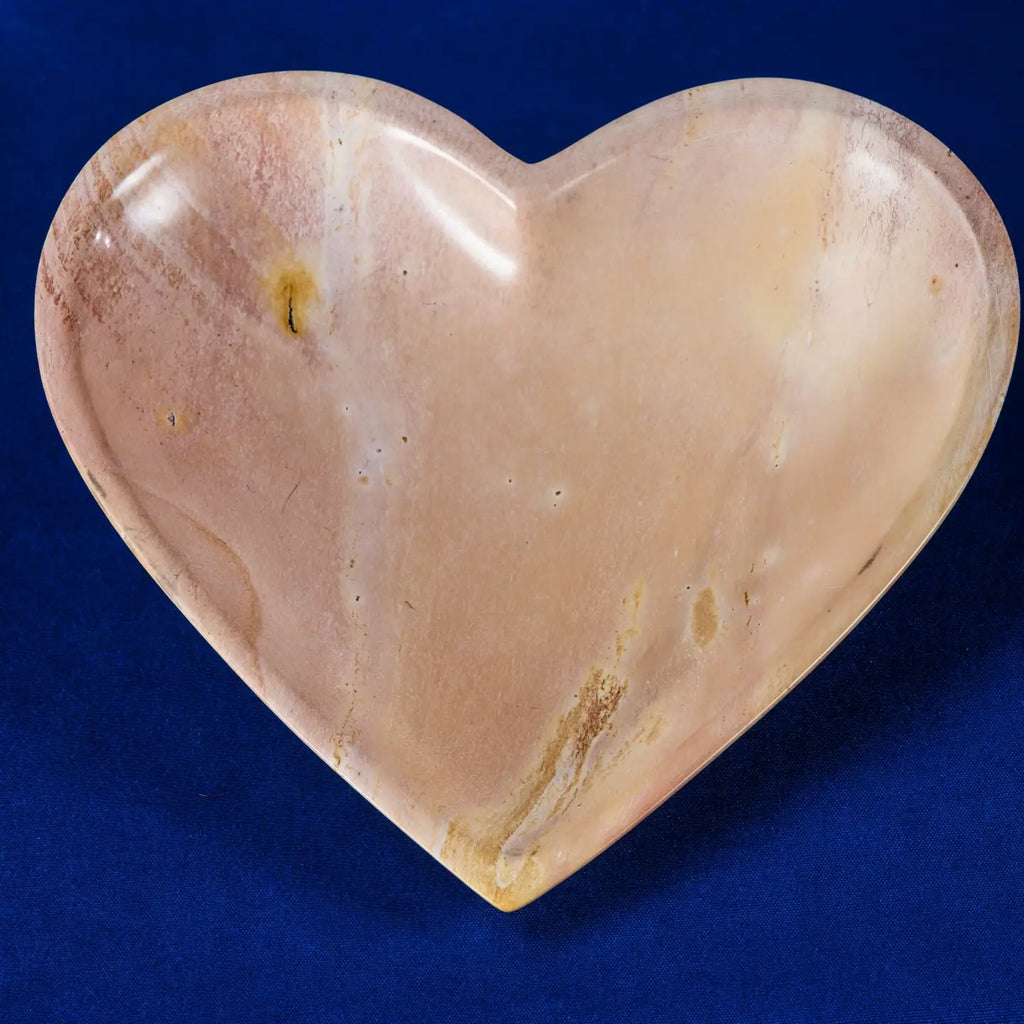 Cuenco con forma de corazón de esteatita - Piezas únicas hechas a mano en Kenia