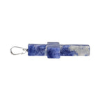 Pendentif croix en sodalite