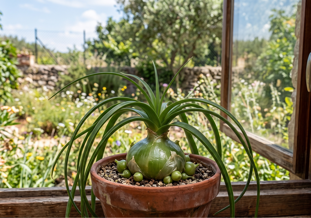 falsche meerzwiebel schwangere zwiebel albuca bracteata